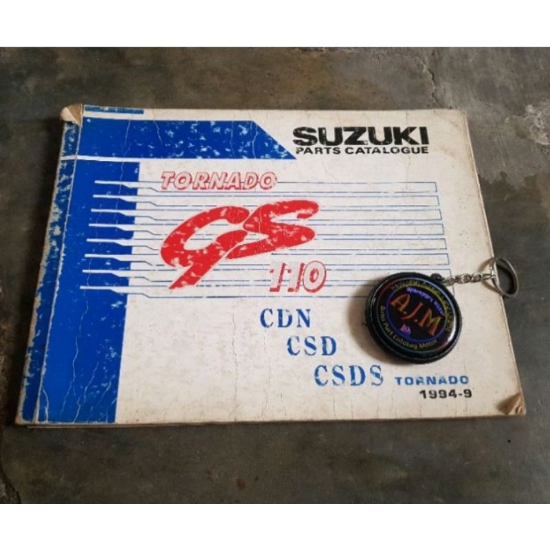 Buku Part Catalog Catalogue Katalog Suzuki Tornado Gs Ori Repro