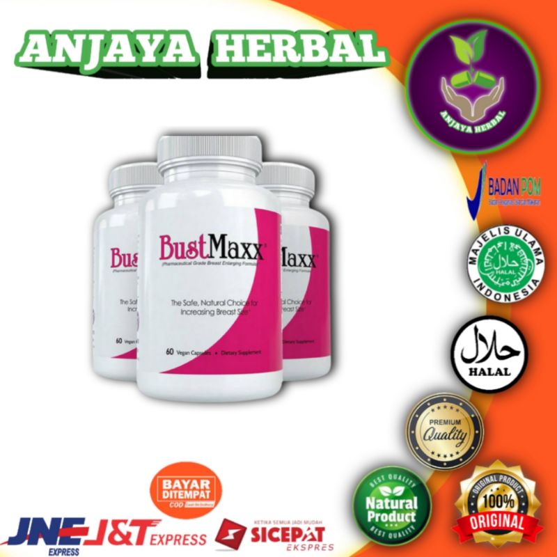 BUSTMAXX - Bust Maxx Pembesar Payudara Cepat Permanen 100℅ Original