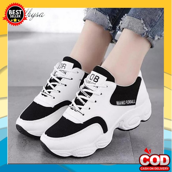 Sepatu Kets Kt01 Sneakers Olahraga Lari Wanita Cewek Remaja Dewasa Populer Terbaru Murah Kekinian Hi