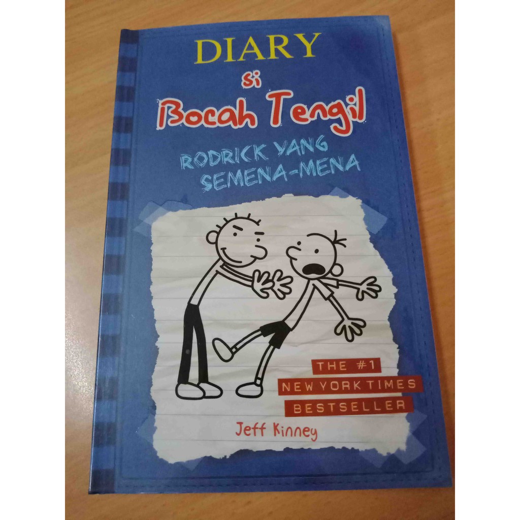 Buku bacaan / Komik / Novel DIARY SI BOCAH TENGIL VOL. 2 (RODRICK YANG SEMENA-MENA) - JEFF KINNEY (B