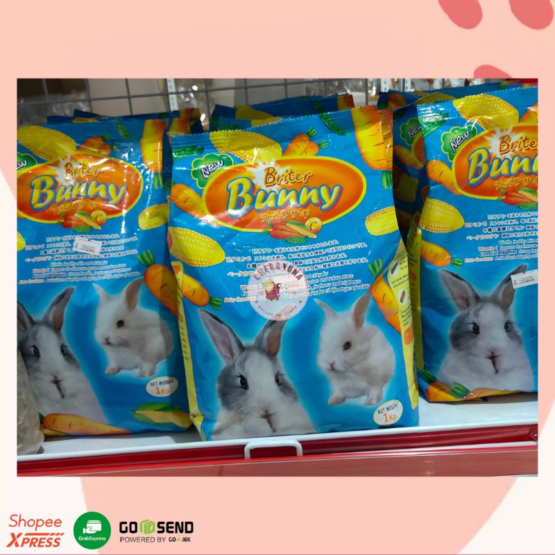 Briter Bunny Rabbit Food Carrot/Brokoli Makanan Kelinci Murah Sehat Berkualitas