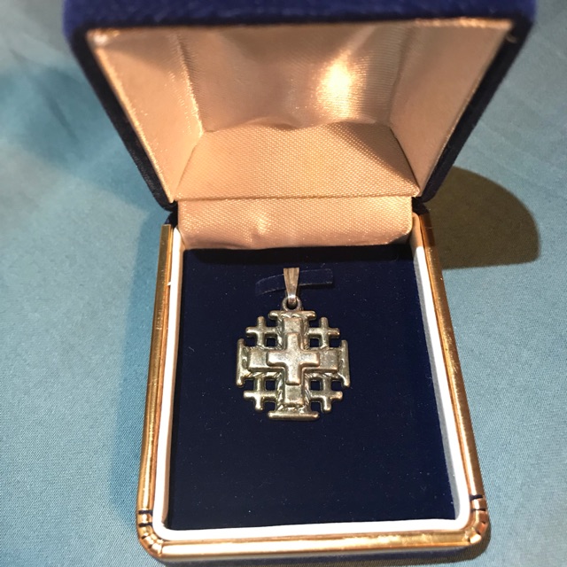 Liontin Jerusalem cross / bintang Yerusalem