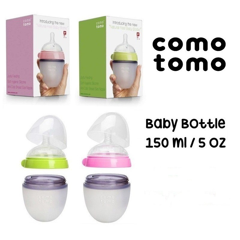 Como tomo Single Pack Feeding Bottle 150ml / Botol Susu