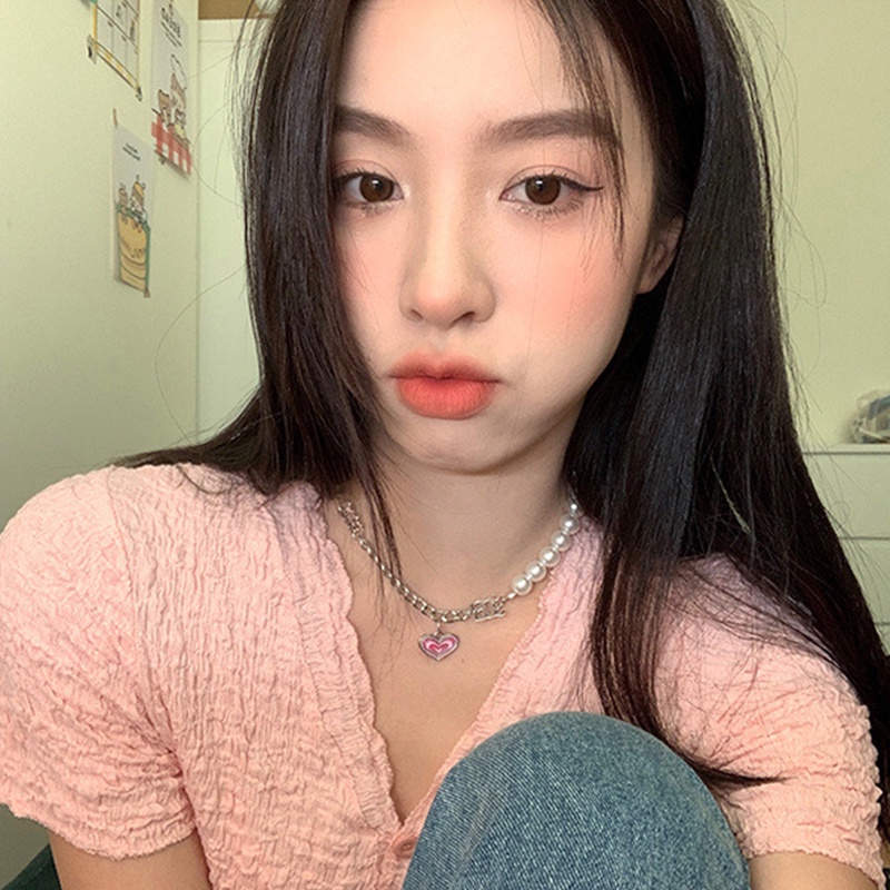 European Style Cuban Necklace Hip-hop Metal Thick Chain Clavicle Chain