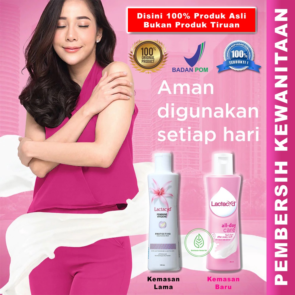 Lactacyd Feminine Hygiene All Day Care ~ Antiseptic Pembersih Kewanitaan