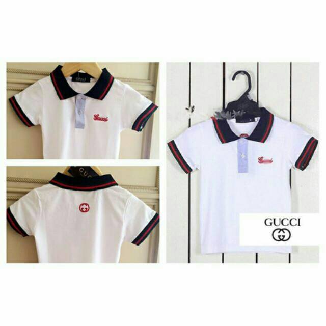 Kaos kerah gucci