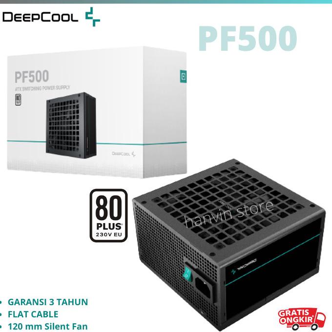 Power Supply 80+ 500 Watt DEEPCOOL PF500