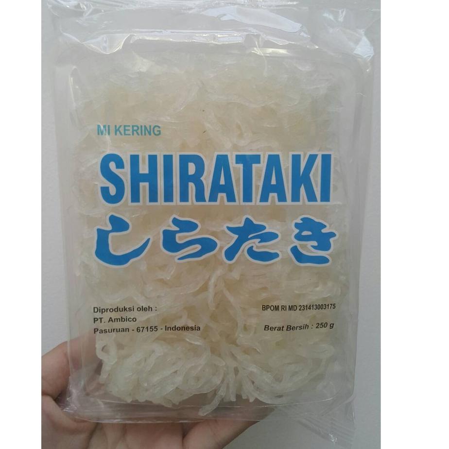 

♙ Mie Kering Shirataki - Dry Shirataki ( isi 10pcs ) 250gr ✸