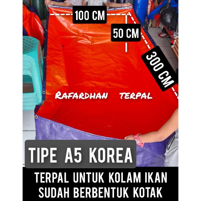 TERPAL UNTUK KOLAM IKAN