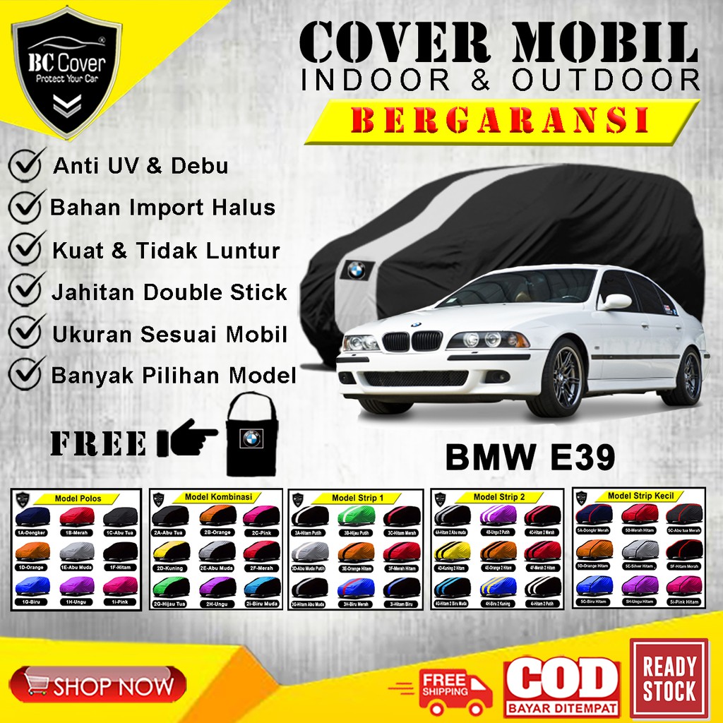 Body Cover Mobil Sedan BMW E39, Sarung BMW Seri 5 E39, Tutup Pelindung Selimut Mantel Outdoor