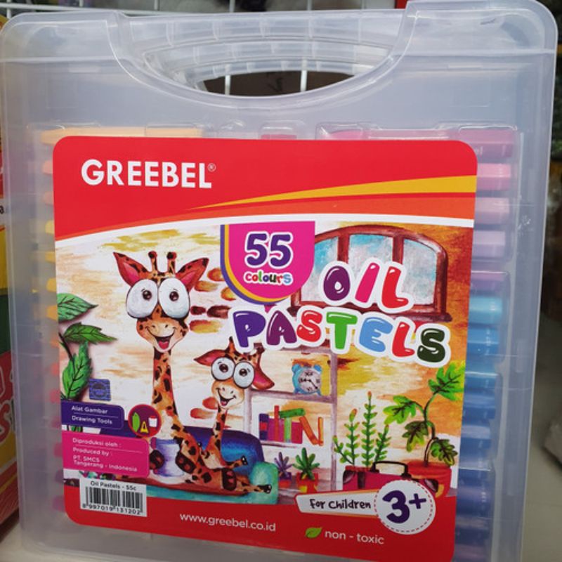 

Oil pastel crayon GREEBEL 55 color