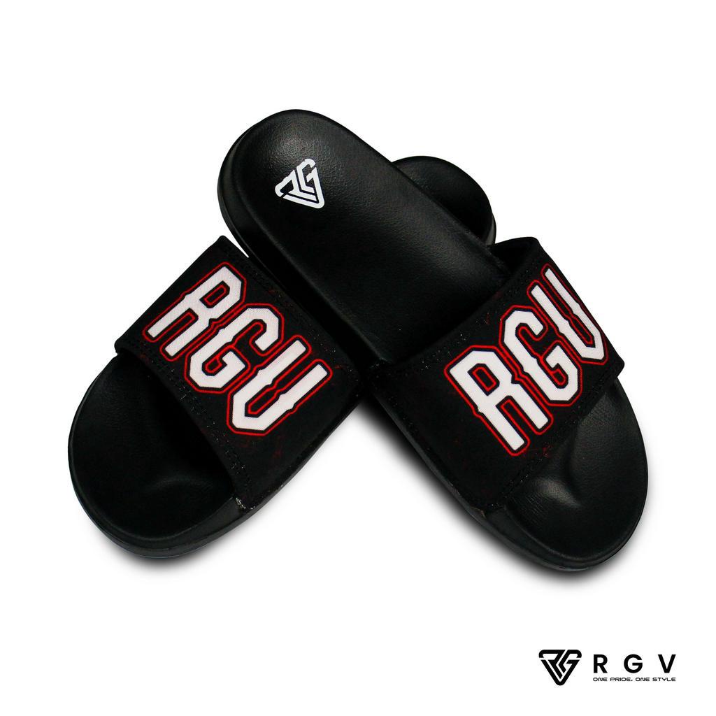 RGV - SANDAL PRIA DAN WANITA SLIDE SLIP ON SENDAL ANTI LICIN RINGAN SELOP MECHANIC RED