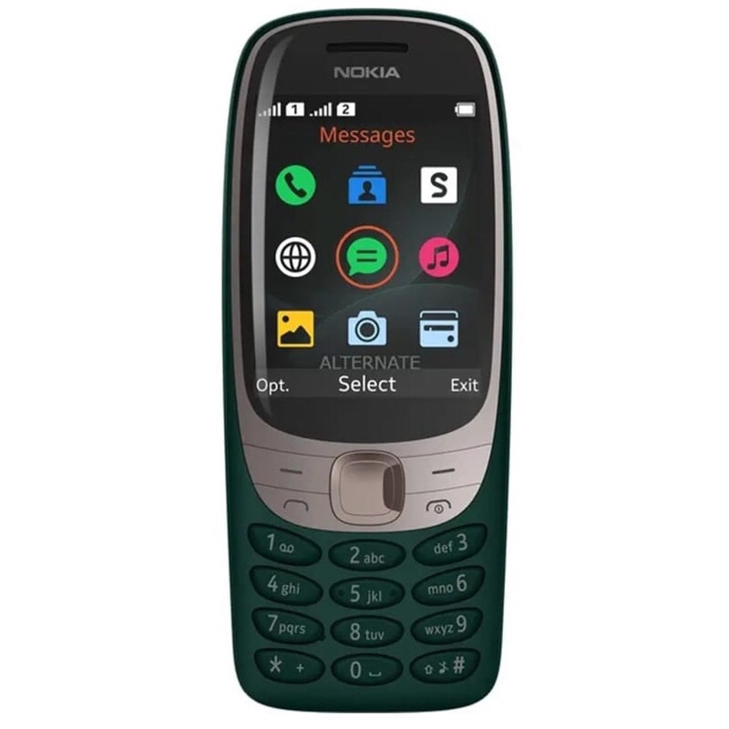 Nokia 6310 2021 NEW GARANSI Hp Nokia 6310 FEATURE PHONE HITAM