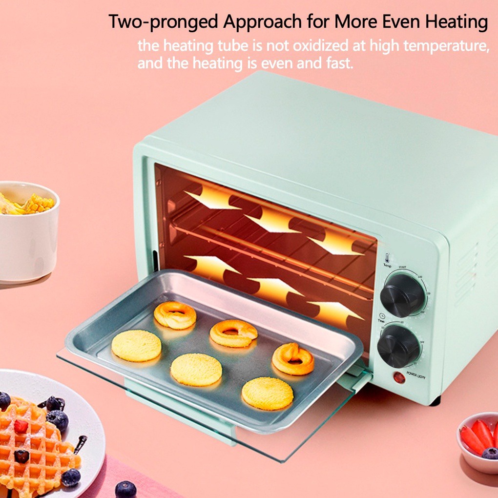 Oven Listrik Mini Electric Oven Microwave Penghangat Makanan Serbaguna 12L GOSHOP88