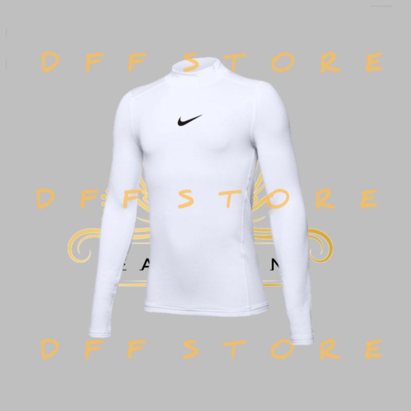 Baju Manset tangan panjang Thumbhole olahraga sport