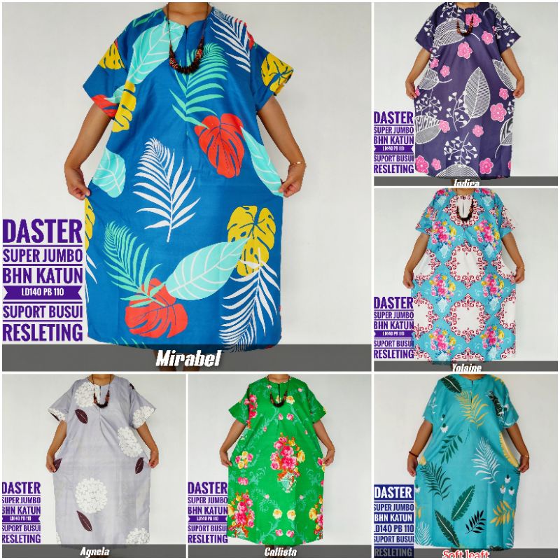 Daster jumbo !!( 140 dapat 5pcs ) Daster murah grosir  murah wanita baju cewek pusat kulakan daster