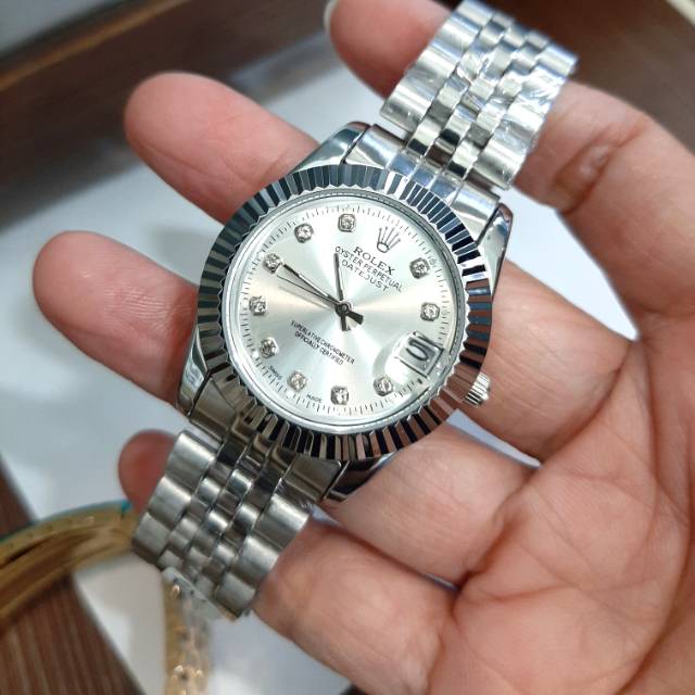 JAM TANGAN WANITA RANTAI SILVER