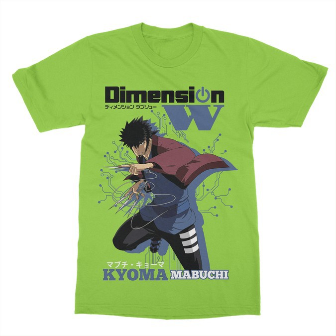 Kaos Anime Dimension W Kyoma Mabuchi - Anime Manga - Chicken Garment