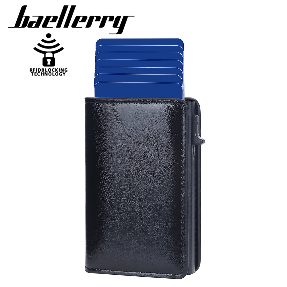 BAELLERRY K9178 Dompet Kartu Pria Bahan Kulit PU Leather Premium WATCHKITE WKOS