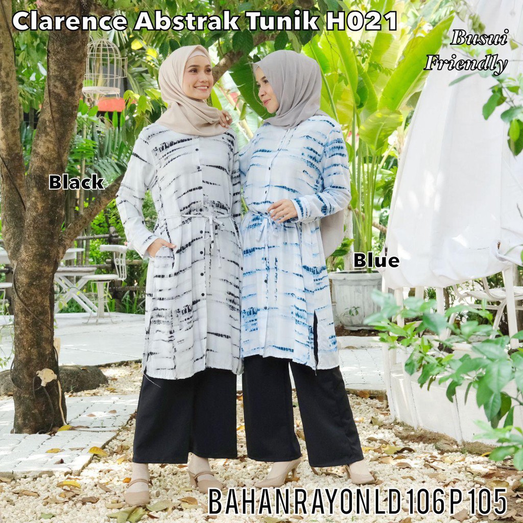 CLARENCE ABSTRAK TUNIK / KEMEJA / TUNIK / BUSUI