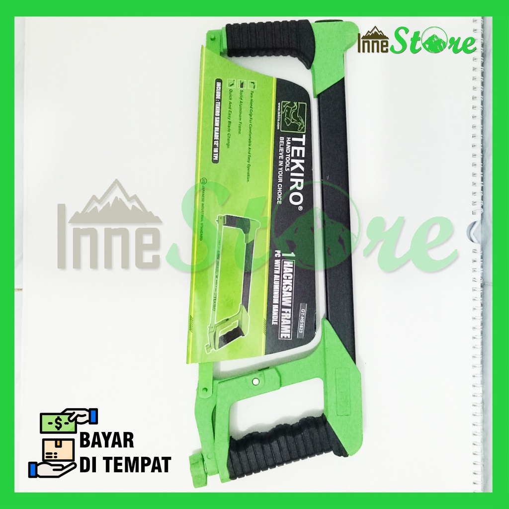 Gagang Gergaji Besi Tekiro 12" + Mata Gergaji Besi Tekiro 30cm