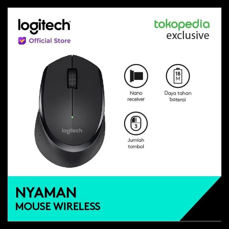 

COD LOGITECH M275 WIRELESS MOUSE - BLACK KODE 329
