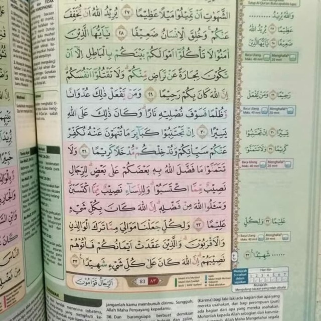 Al Qur’an hafalan terjemah Al hufaz A5 (14,5 X 21 )