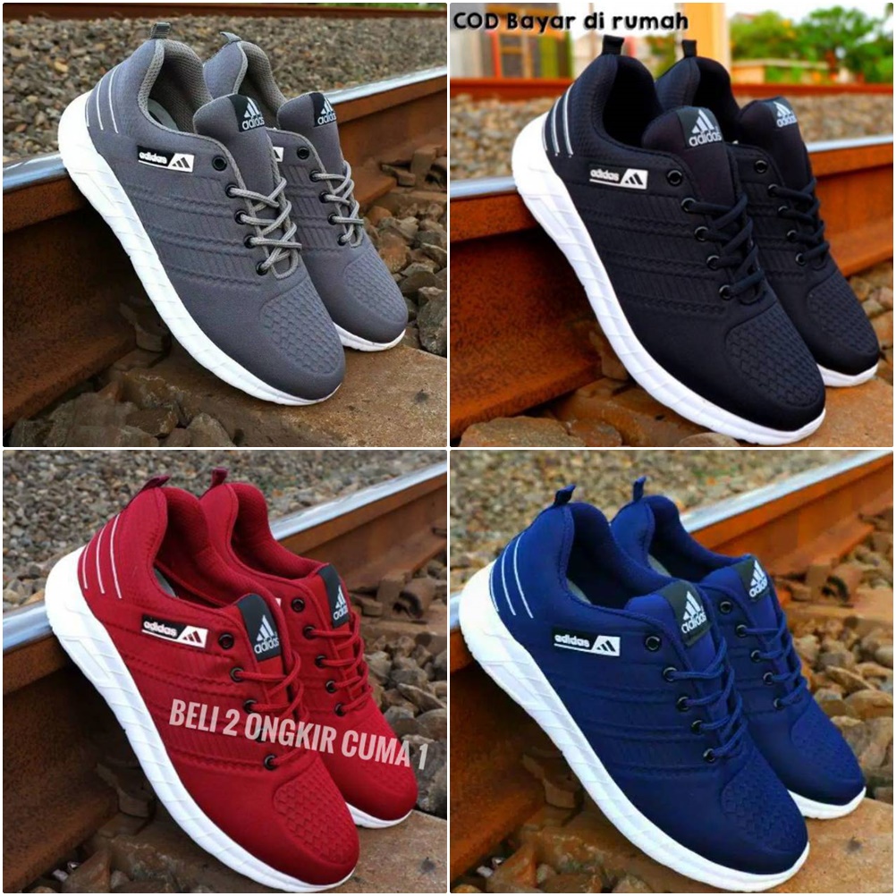 Sepatu olahraga Running Emboss -Sepatu Lari Bandung