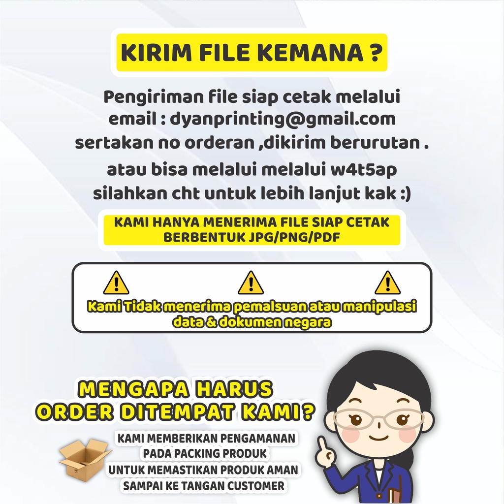 CETAK BERBAGAI MACAM KARTU &amp; ID CARD BAHAN PVC TEBAL, BISA COD/BAYAR DITEMPAT