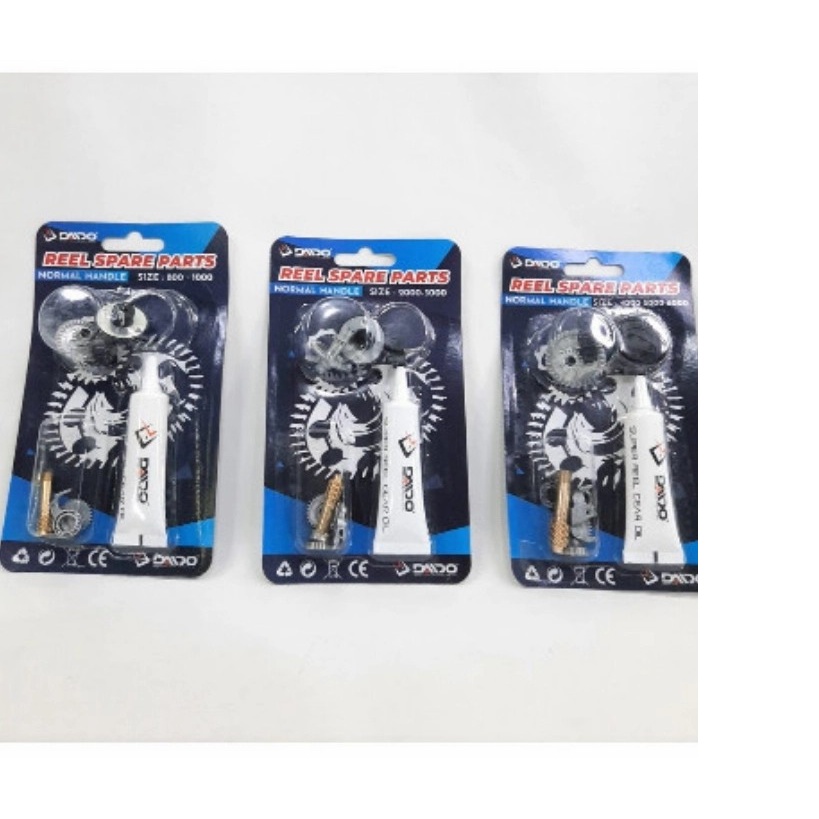 Sparepart reel pancing Daido power & normal handle part gear oil knob - Normal Handle, 4000-6000
