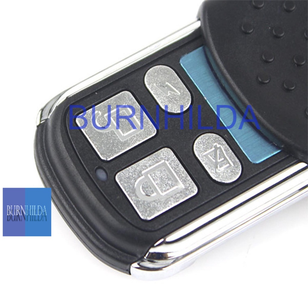 Remot Kontrol Wireless Duplikat Kunci Mobil 433.92MHz Keyless Entry Remote Control Key Fob, Universal Cloning Wireless Alarm Remote Control Key Fob for Car Garage Door Gate 433mhz accesoris mobil burnhilda