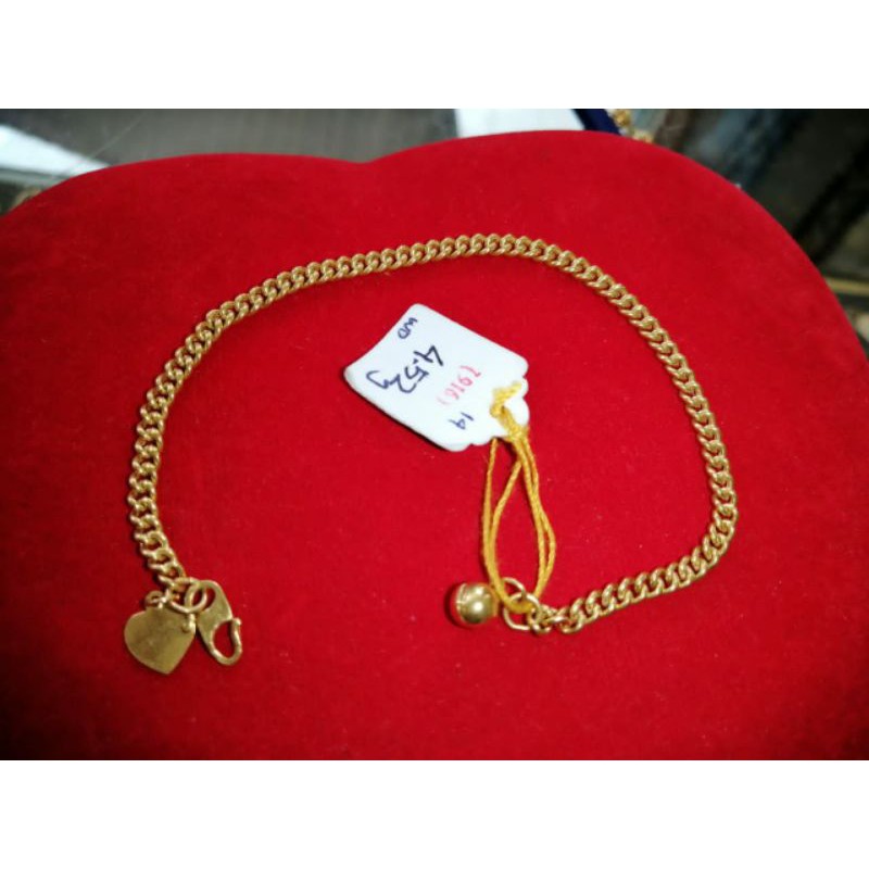 gelang Emas 916/23karat