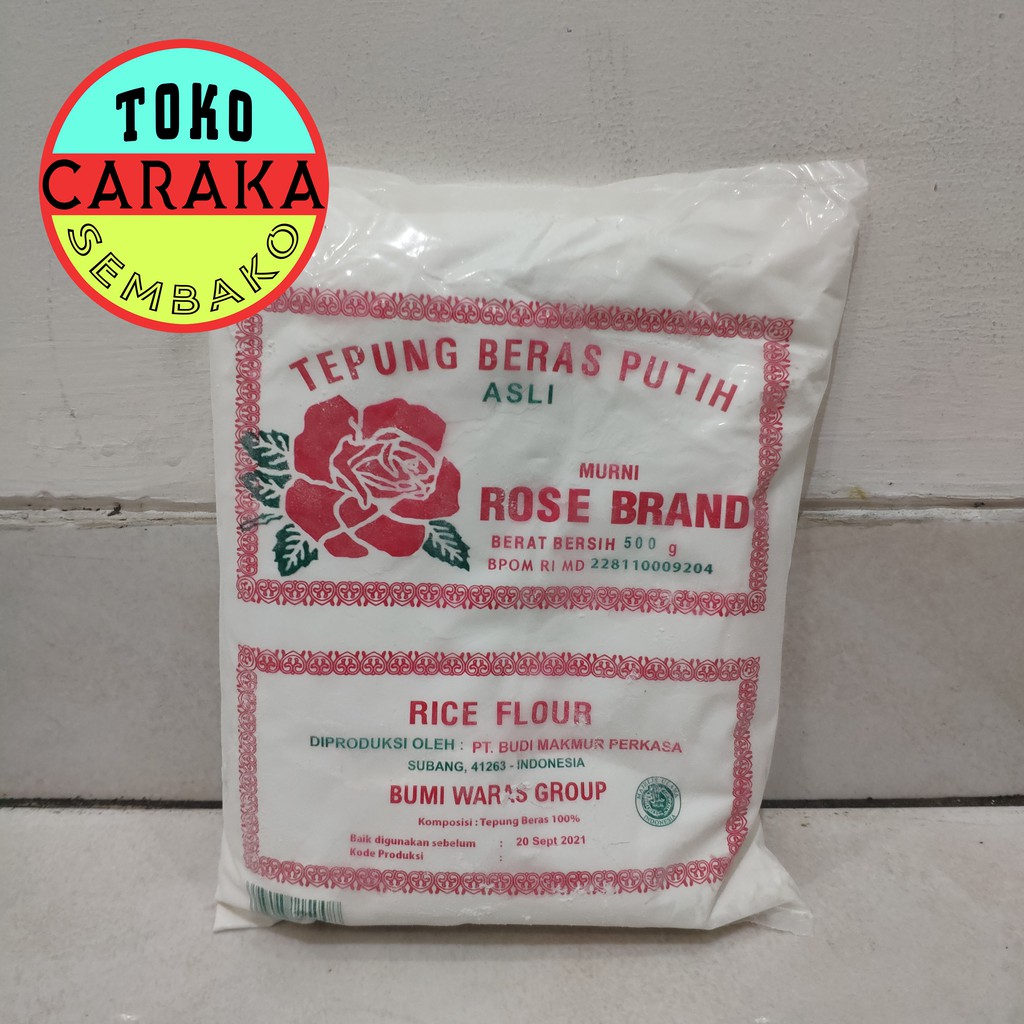 

Tepung Beras Putih Rose Brand 500g - Rosebrand