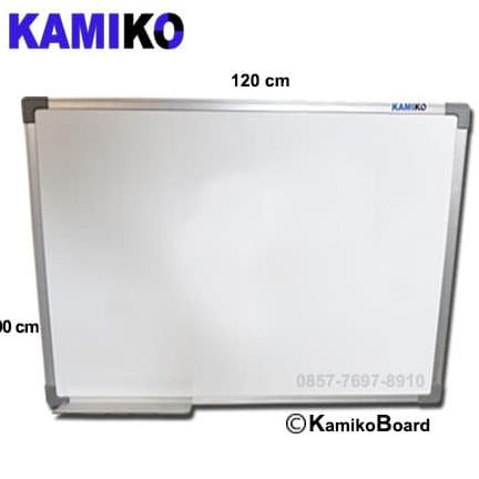 

Whiteboard Kamiko Uk 90 cm x 120 cm Gantung Magnetic