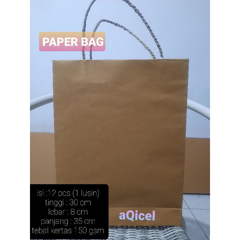 

paper bag kertas samson tebal 150gsm
