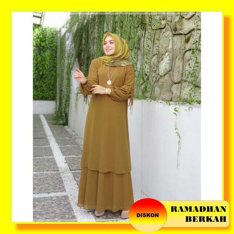 Baju Pesta Lebaran Bsju Games Terbaru 2022 Perempuan Bju Muslimah Modern Terlaris Syari Dewasa Elega
