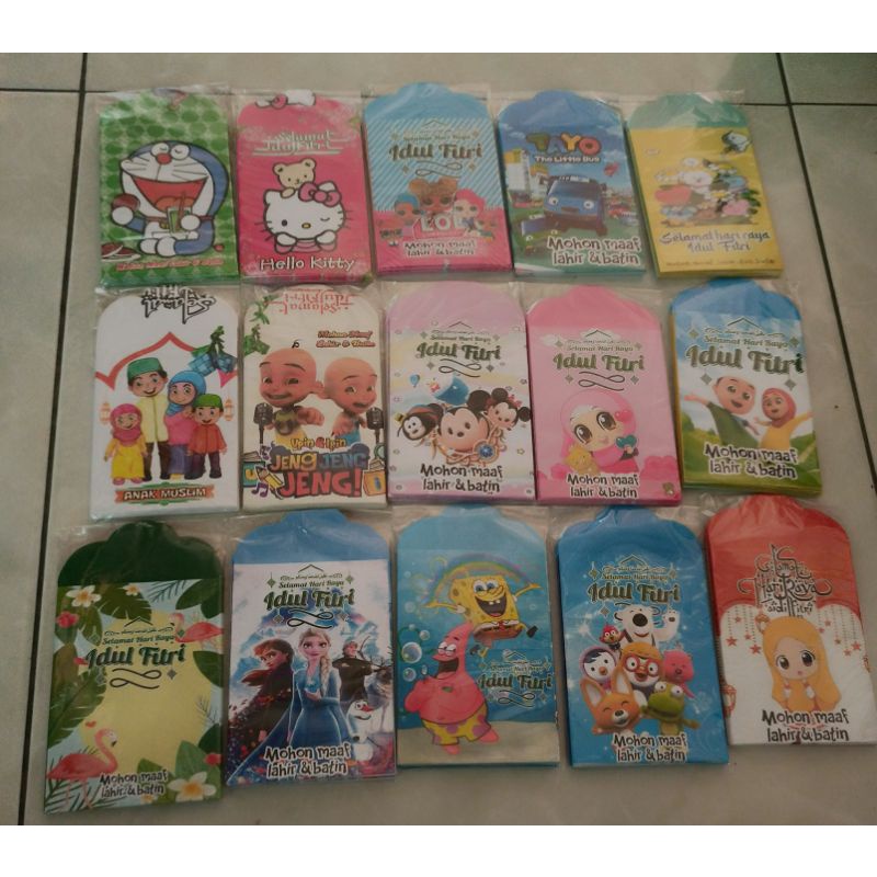 

Amplop Lebaran uk. Sedang