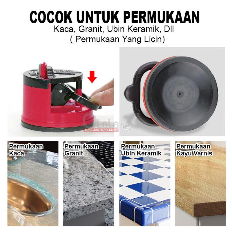 ALAT PENGASAH PISAU PRAKTIS SUNTION PAD OLL-1037