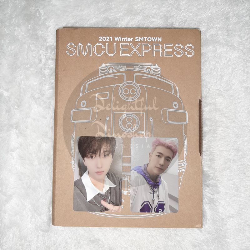 (READY STOCK) SMCU EXPRESS ALBUM SMTOWN VER VERSION UNSEALED POSTER PHOTOCARD JISUNG DONGHAE