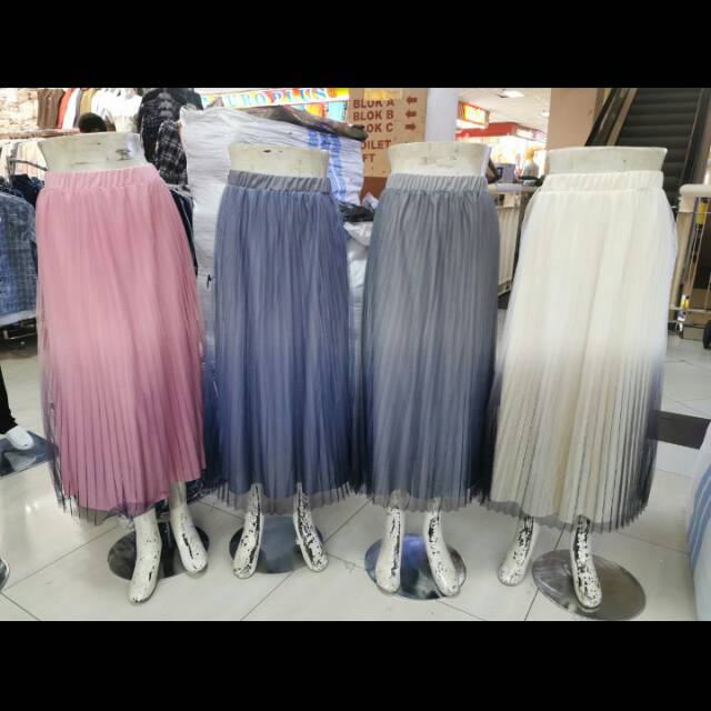 Rok tutu / rok tutu gradasi / gradian rok / rok panjang / rok keren / rok hits
