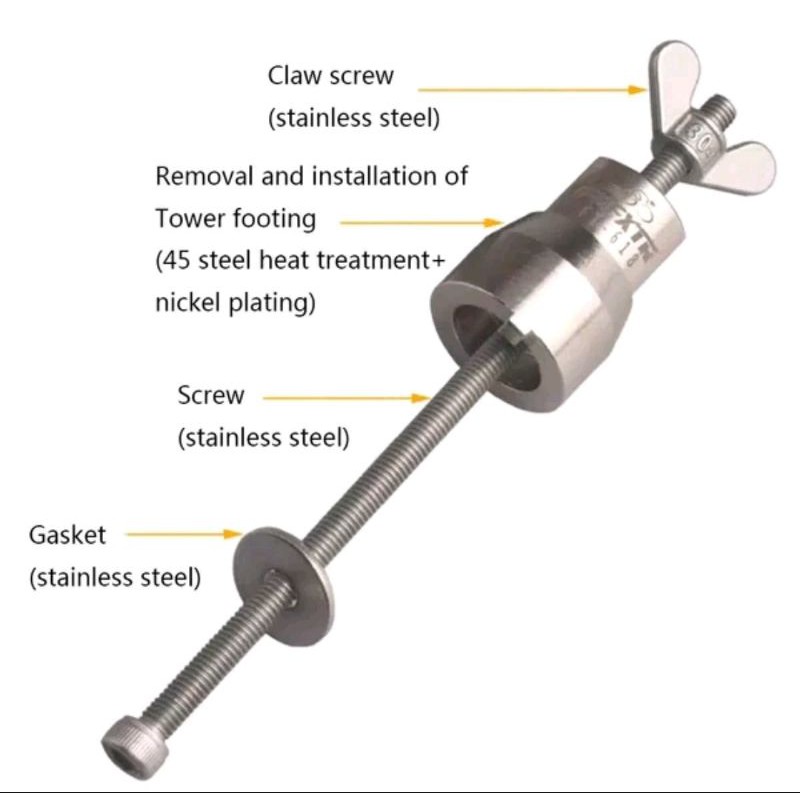 alat tools untuk pasang bearing laker dan body freewheel hub free hub