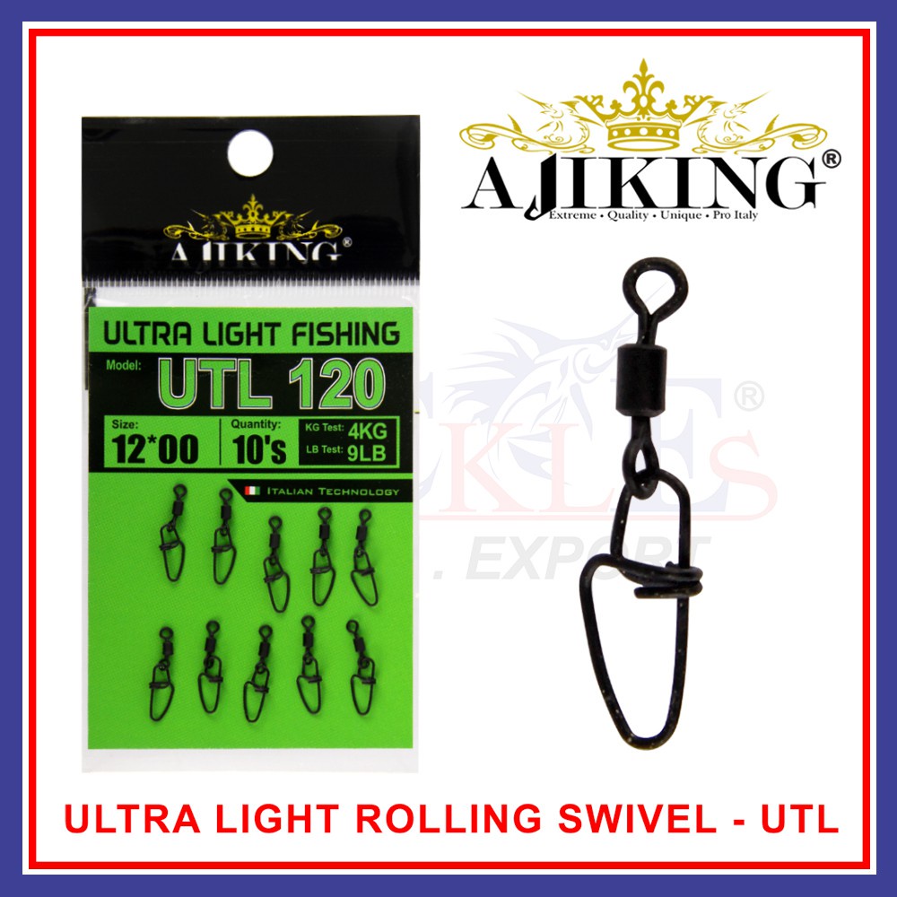 AJIKING ULTRA LIGHT ROLLING SWIVEL