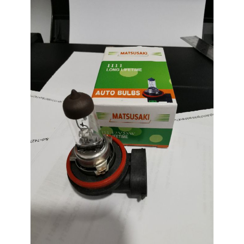 Bola lampu Halogen H11 12 volt 55 watt