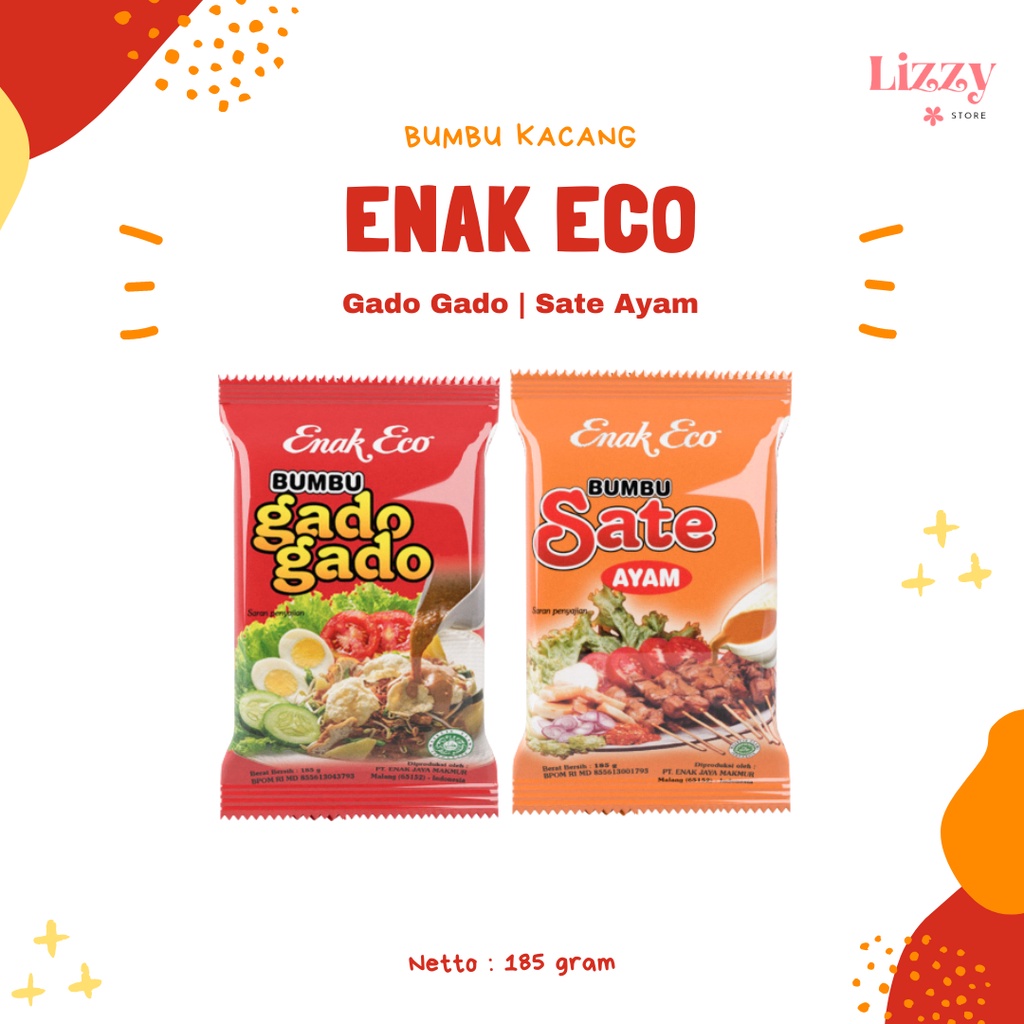 

Enak Eco Bumbu Gado-gado | Sate Ayam 185g