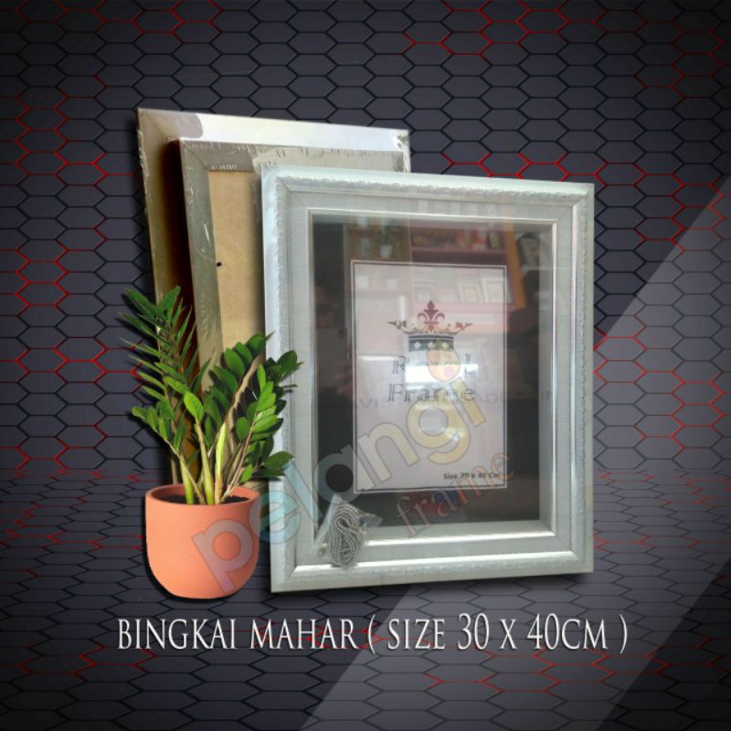 bingkai/foto 3D/mahar/30x40cm