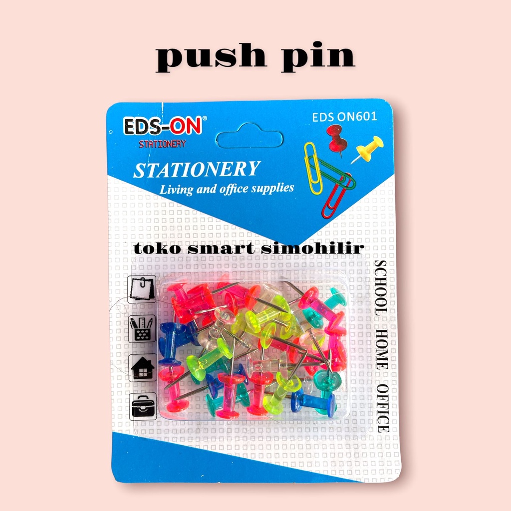 PUSH PIN EDS-ON