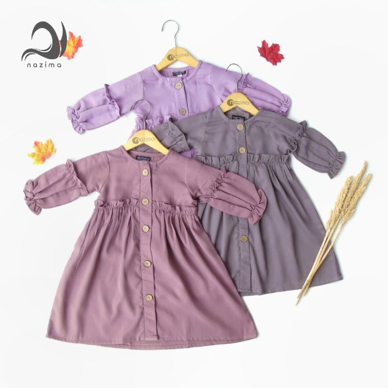 Nazima Gamis Dewasa Zarina Dress-4