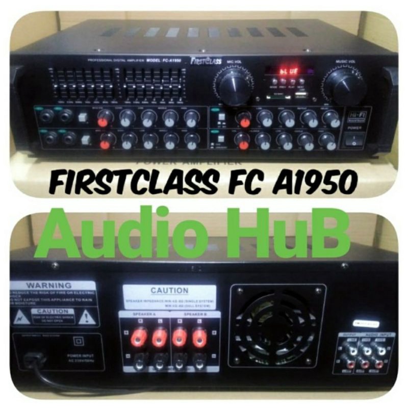 AMPLI FIRSTCLASS FC A1950 ORIGINAL AMPLIFIER FC A 1950