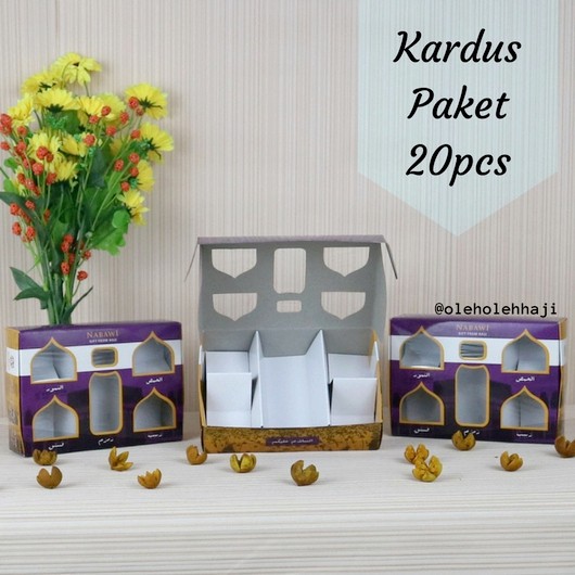 

PROMO Kardus Paket Oleh Oleh Haji 20 PCS Oleh Oleh Haji dan Umroh