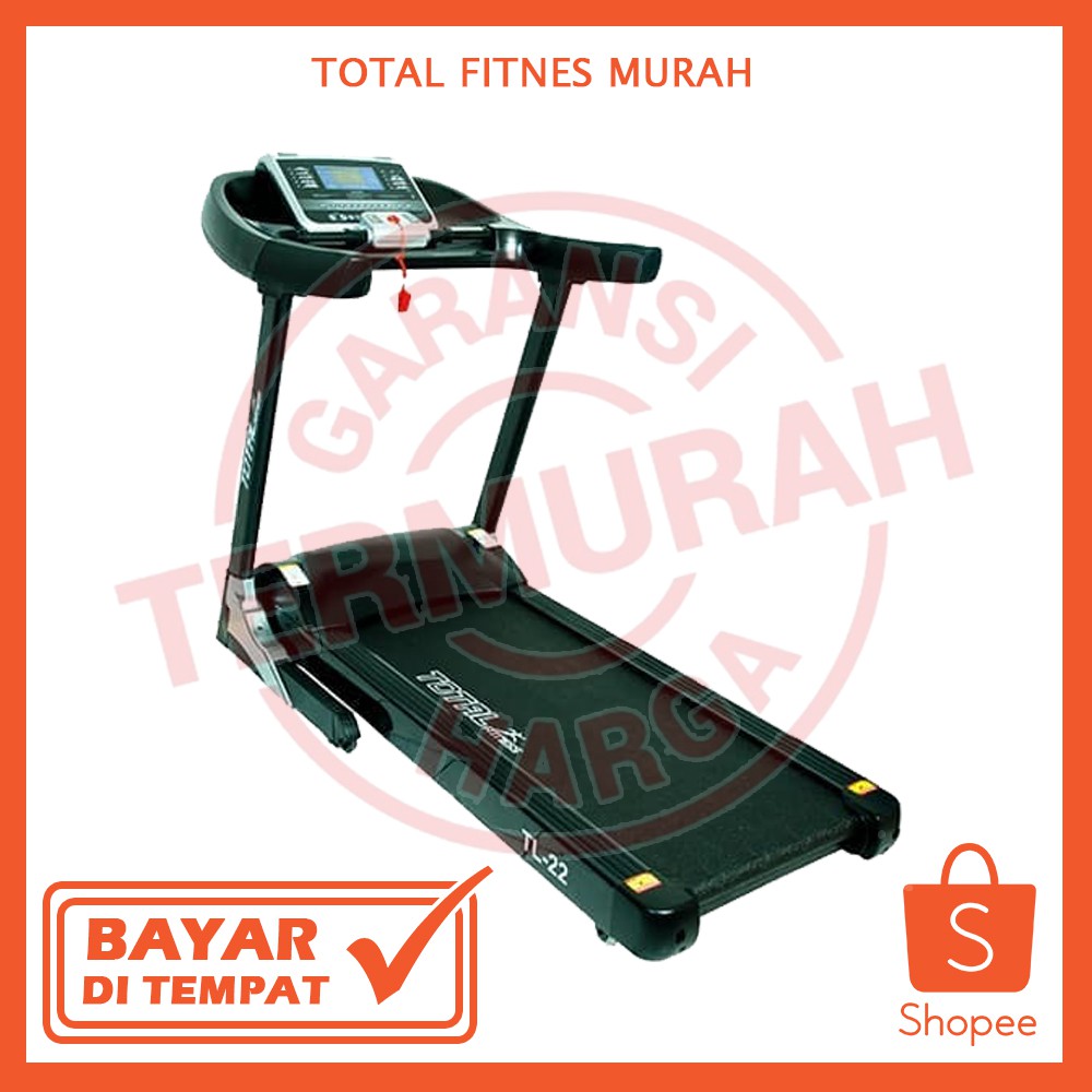 promo treadmill tl22 ac gratis sepeda statis